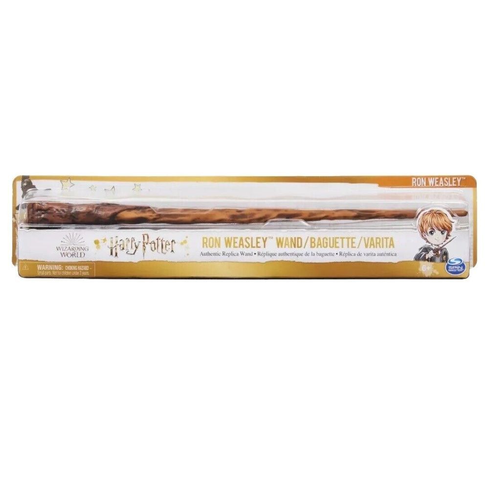 Harry Potter Wizarding World Ron‎ Weasley Authentic Replica Wand 12" NEW